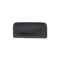 Michael Kors Bedford Deep Black Leather Double Zip Closure Wallet Purse Bag New