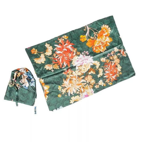 Johnny Was Decklyn Pillowcase Silk Floral Home Zipper Sandalwood Pink Flower NEW