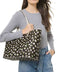 Michael Kors Carter Large Open Tote Bag Floral Magnetic Handbag Cream Brown NEW