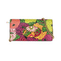 Gucci Floral Horsebit Gold Crossbody Long Wallet Leather Pink Italy Handbag New