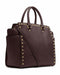 Michael Kors Selma North South Large Tote Bag Leather Coffee Brown Handbag NEW