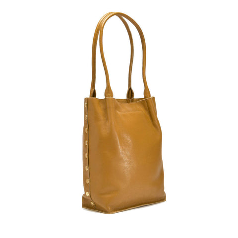Hammitt Oliver Tan Golden Valley Handbag Bag Brushed Gold Medium Brown Tan NEW