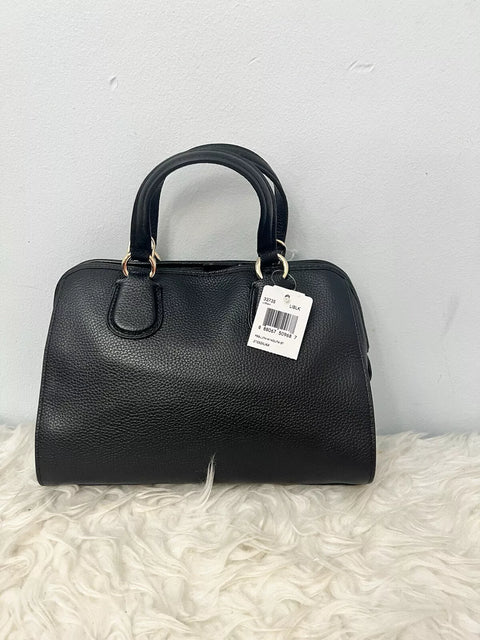 Coach Mini Nolita Satchel Polished Leather Shoulder Bag Handbag Purse Black NEW