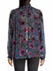 Johnny Was Clara Gweneth Burnout Tunic Dress Embroidered Blue Floral XXL New