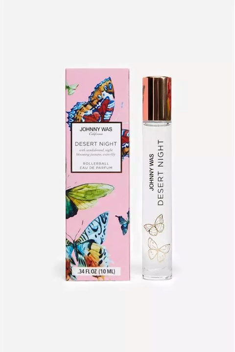 Johnny Was Desert Night 50 ML Fragrance Perfume Bottle Scent Pink Butterfly NEW