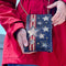 Mary Frances Americana Crossbody Phone Bag Handbag Beaded Stars Blue New