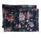 Johnny Was Decklyn Pillow Case Silk Flower Zipper Navy Blue Pink Home 2 pc NEW