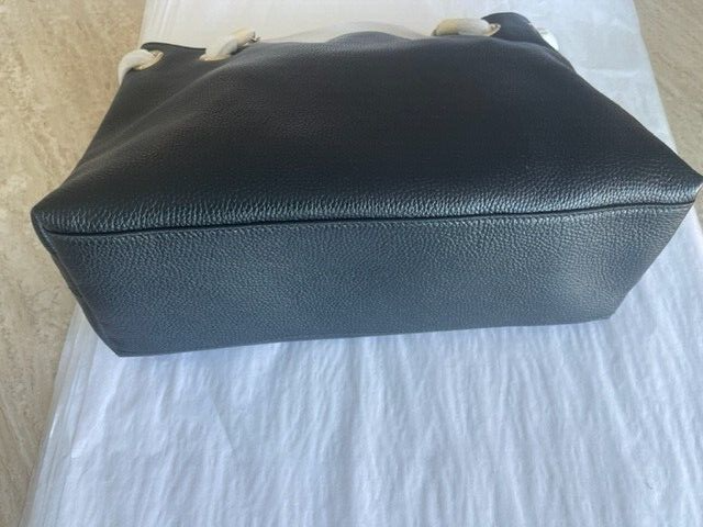 Gucci Soho 308982 Black leather bag Medium Chain Handbag Double NEW ...
