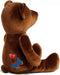Johnny Was Celestin Embroidered Velvet Bear Stuffed Animals Home Navy Blue NEW