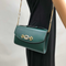 Gucci Zumi Shoulder Bag Vintage Mini Green Handbag Leather Italy New