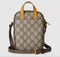 Gucci Neo Vintage Logo Mini Beige Ebony GG Brown Italy Shoulder Bag Handbag New