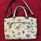 Coach Prairie Satchel Floral Print Leather Bag Chalk White Handbag Purse NEW