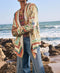 Johnny Was Felix Sherpa Jacket Floral Long Sleeves Flowers Top Coat New