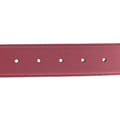 Gucci Calfskin Interlocking 80 32 GG Belt Glossy Pink Leather Logo Buckle New