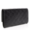Gucci Signature Guccissima GG Black Fold Over Wallet Bag Box Purse Authentic New