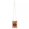 Mary Frances I Love Peace Red Heart Handbag Crossbody Phone Bag Gold Purse NEW