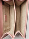 Gucci Soft Pink Dollar Calfskin Interlocking G Leather Shoulder Bag Handbag Italy NEW