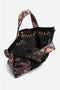 Johnny Was Joanna Velvet Tote Bag Purple Handbag J00221-9 Embroidered Amethyst NEW