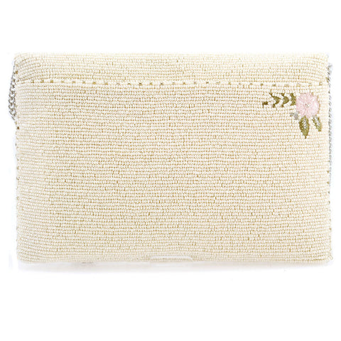Mary Frances Happily Ever After Handbag Beaded Special Bridal Crossbody Bag New