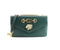 Gucci Rajah Chain Shoulder Bag Leather Medium Gold Dark Green Handbag Vitello NEW