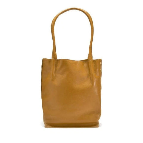 Hammitt Medium Oliver Tan Golden Valley Handbag Bag Leather Tote Brushed Gold NEW