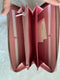 Gucci Chevron Violet Roseate Wallet Rose Pink GG Leather Italy Box New