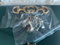 Gucci Rajah Chain Shoulder Bag Leather Medium Gold Dark Green Handbag Vitello NEW