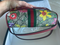 Gucci Ophidia Red Flora Small Camera Leather Canvas Flower Handbag Bag Italy New