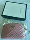 Gucci Marmont GG Logo Pink Pouch Clutch Leather Bag Handbag New