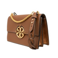 Tory Burch Miller Ivory Leather Shoulder Bag Single Strap Satchel Handbag Bag Gold Chain Strap New