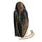 Mary Frances Out On A Limb Crossbody Parrot Bird Handbag Brown Purse Bag NEW