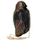 Mary Frances Out On A Limb Crossbody Parrot Bird Handbag Brown Purse Bag NEW