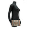 Mary Frances Queen Bee Crossbody Chain Handbag Bag Beaded Black Gold Cream New