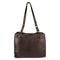Mary Frances Mix It Up Brown Shoulder Leather Bag Handbag Bead Winter Floral NEW