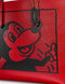 Coach Disney Mickey Mouse X Keith Haring Highline Tote Bag Leather Handbag Red NEW