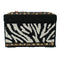 Mary Frances Africa Zebra Special Beaded Bag Handbag Box Black Animal Safari New