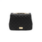 Moschino Cheap and Chic Shoulder Bag Black Turnlock Closure Handbag Purse New