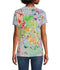 Johnny Was Cozumel Favorite Swing Tee Shirt Floral Butterfly Top Violet Green NEW