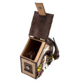 Mary Frances Ruff House Beaded Dog House Novelty Wristlet Handbag Purse, Multi