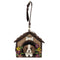 Mary Frances Ruff House Beaded Dog House Novelty Wristlet Handbag Purse, Multi