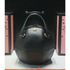 Gucci Puma Lux Energy Black Ball Zip Large Gold Round Basketball Handbag New