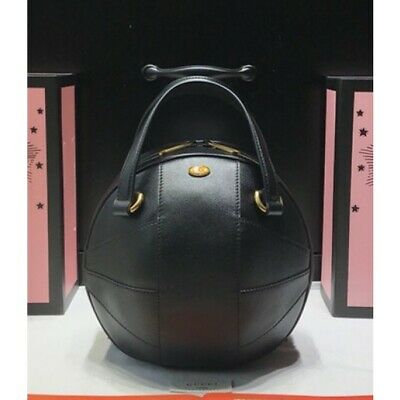 Gucci Puma Lux Energy Black Ball Zip Large Gold Round Basketball