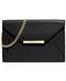 Michael Kors Lana Envelope Clutch Leather New