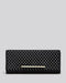 B Brian Atwood Clutch - Ingrid Perforated Black Star Clutch New