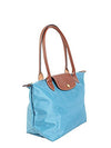 Longchamp Medium Shoulder Blue Tote Le Pliage Handbag Bag NEW