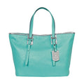 Longchamp Lm Cuir Large Tote Lagoon Blue Bag Leather Handbag Purse Logo NEW