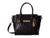 COACH Women's Embossed Croc Coach Swagger 20 LI/Navy Satchel