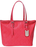 Longchamp Lm Cuir Large Tote Pink Bag Leather Handbag Purse Logo Only 1 NEW