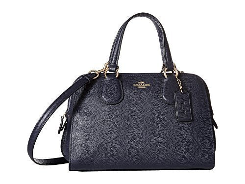 Coach Mini Nolita Satchel Polished Leather Shoulder Bag Handbag