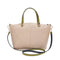 COACH Women's Color Block Polished Pebble Leather Prairie Satchel Li/Stone Satchel